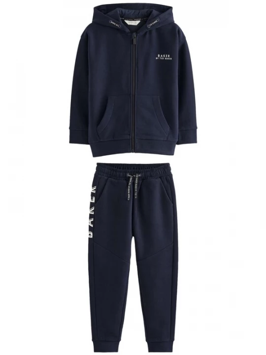 Foto van product Baker by Ted Baker Joggingpak navy / natuurwit
