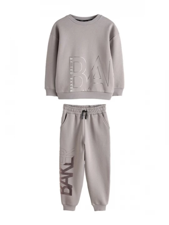 Foto van product Baker by Ted Baker Joggingpak rose-goud / grijs / wit