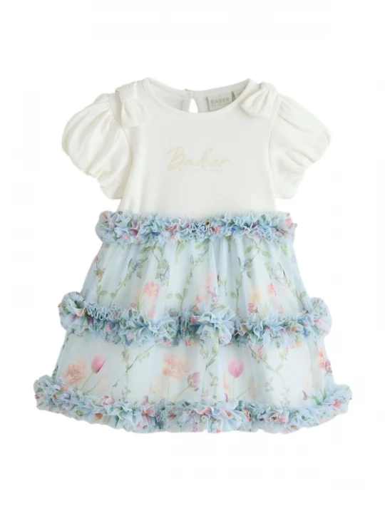 Foto van product Baker by Ted Baker Jurk blauw / lila / rosa / wit