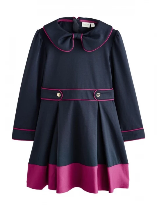 Foto van product Baker by Ted Baker Jurk navy / neonlila