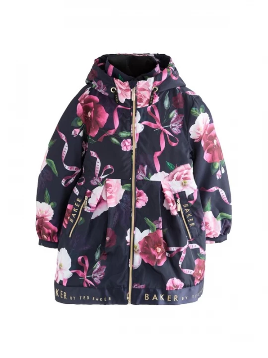 Foto van product Baker by Ted Baker Mantel navy / groen / mauve / rosa
