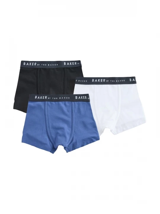 Foto van product Baker by Ted Baker Onderbroek kobaltblauw / zwart / wit