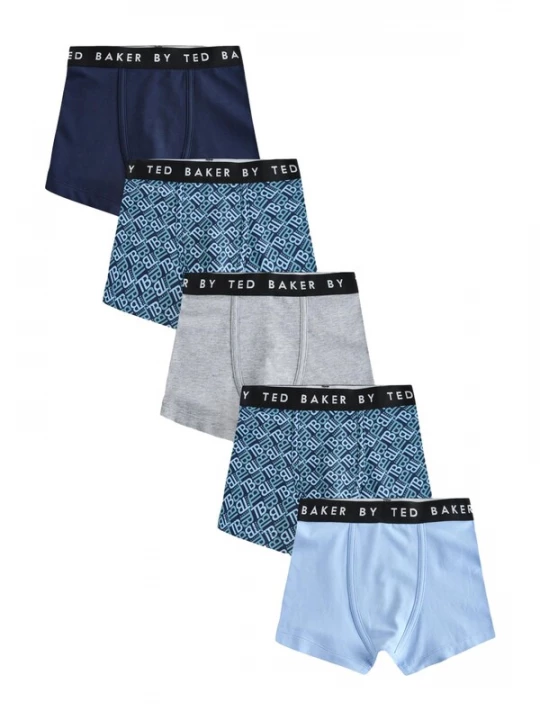 Foto van product Baker by Ted Baker Onderbroek navy / lichtblauw / lichtgrijs / wit
