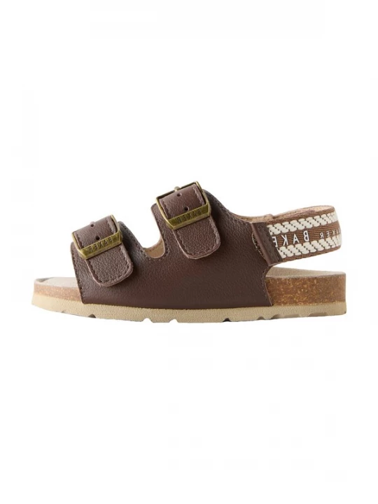 Foto van product Baker by Ted Baker Open schoenen crème / chocoladebruin / mokka
