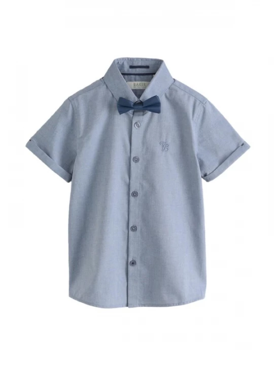 Foto van product Baker by Ted Baker Overhemd smoky blue