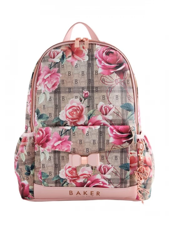 Foto van product Baker by Ted Baker Rugzak beige / rood / zwart / wit