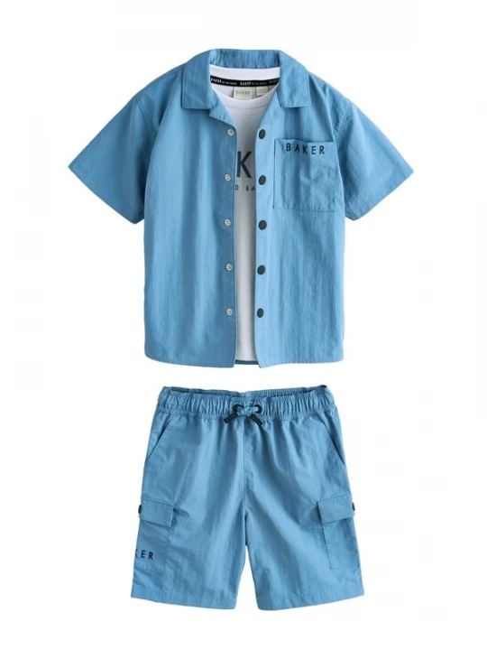 Foto van product Baker by Ted Baker Set duifblauw / zwart / wit