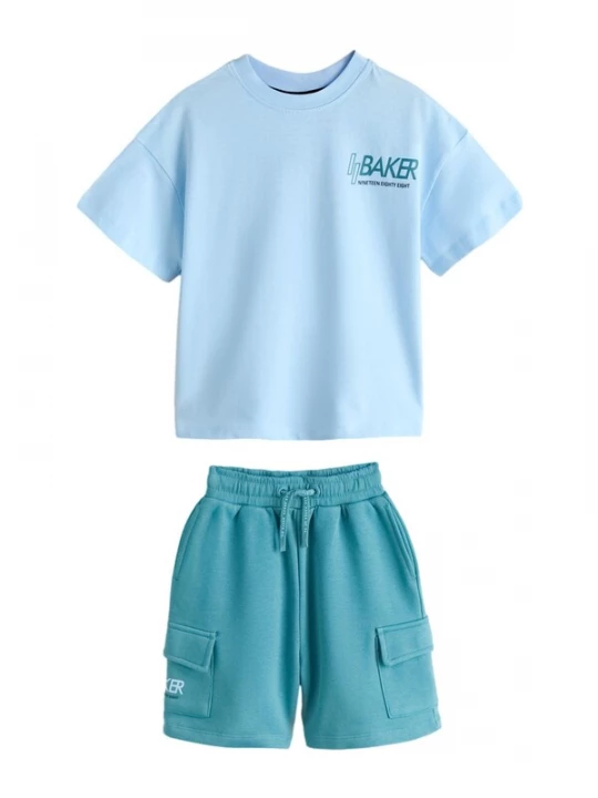 Foto van product Baker by Ted Baker Set turquoise / lichtblauw / zwart / wit