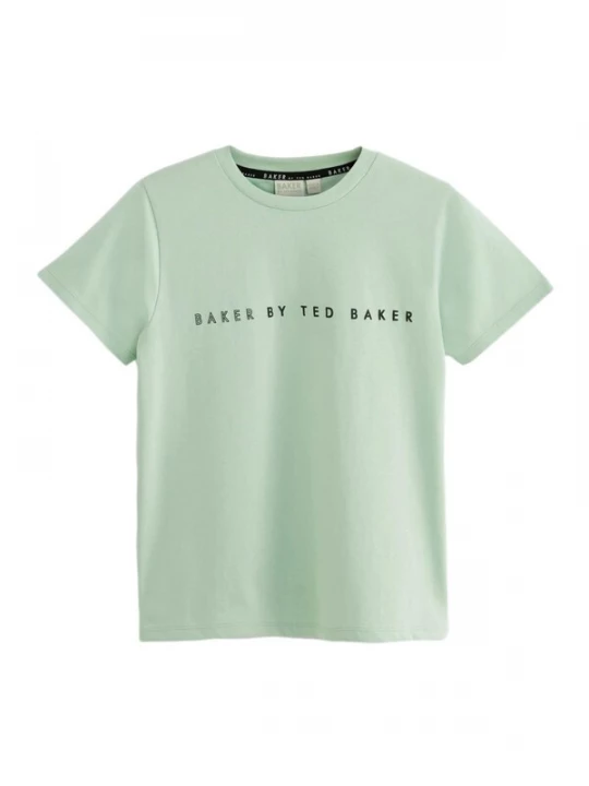 Foto van product Baker by Ted Baker Shirt pastelgroen / zwart