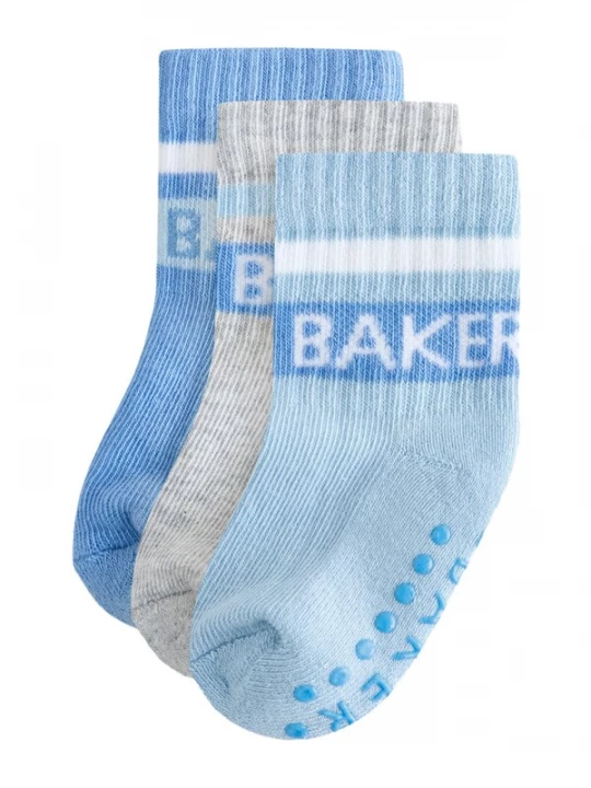 Foto van product Baker by Ted Baker Sokken hemelsblauw / lichtblauw / lichtgrijs / wit