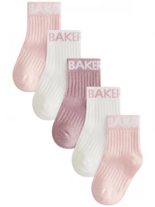 Foto van product Baker by Ted Baker Sokken mauve / rosé / wit
