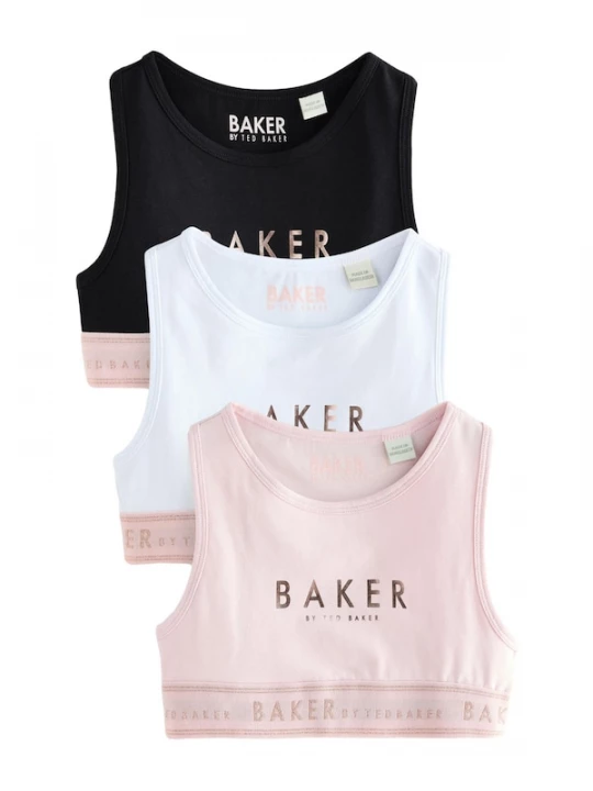 Foto van product Baker by Ted Baker Top rose-goud / rosa / zwart / wit