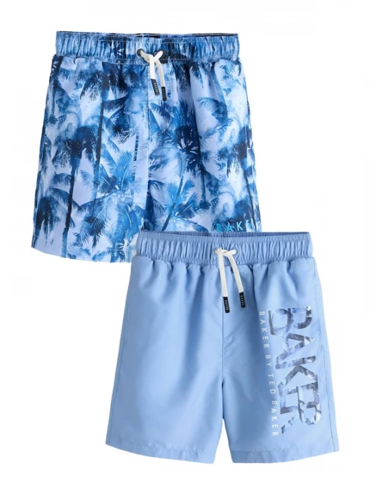Foto van product Baker by Ted Baker Zwemshorts blauw / marine / donkerblauw