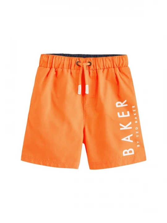 Foto van product Baker by Ted Baker Zwemshorts oranje / wit