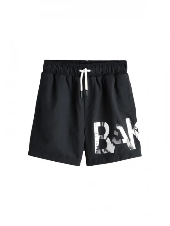 Foto van product Baker by Ted Baker Zwemshorts zilvergrijs / zwart