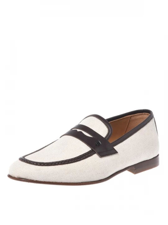 Foto van product BALDININI Mocassins bruin / wit