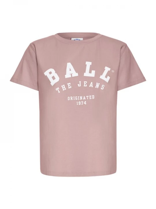 Foto van product Ball Shirt 'BAMALDINI' rosa / wit