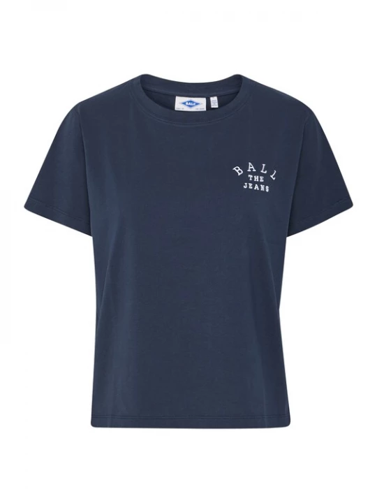 Foto van product Ball Shirt 'SAVONA' donkerblauw / wit