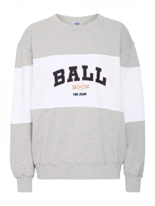 Foto van product Ball Sweatshirt 'Montana' navy / grijs / wit