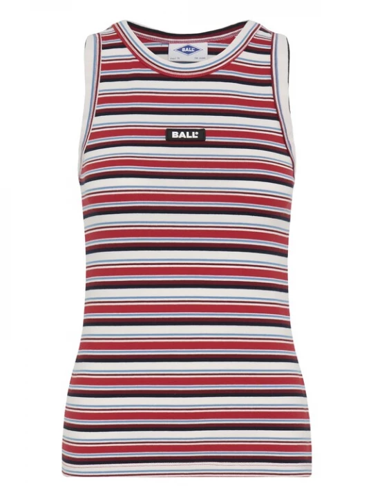 Foto van product Ball Top grijs / rood / zwart / wit