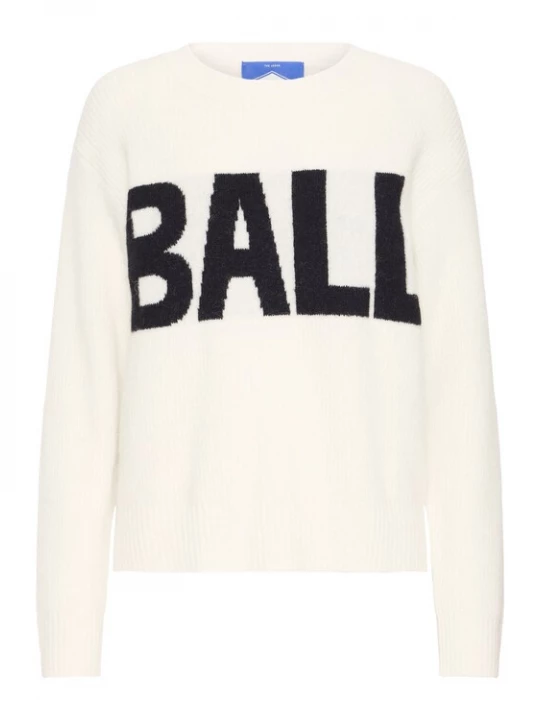 Foto van product Ball Trui 'Bastacy' zwart / natuurwit