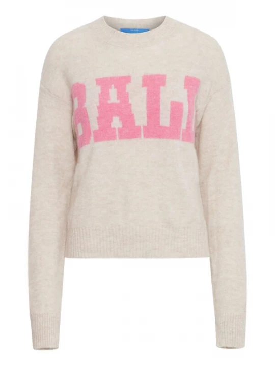 Foto van product Ball Trui 'Stacy' pink / wolwit