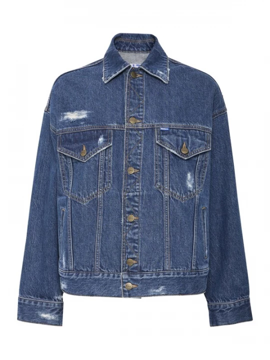 Foto van product Ball Tussenjas ' BASERRE DENIM ' blauw denim