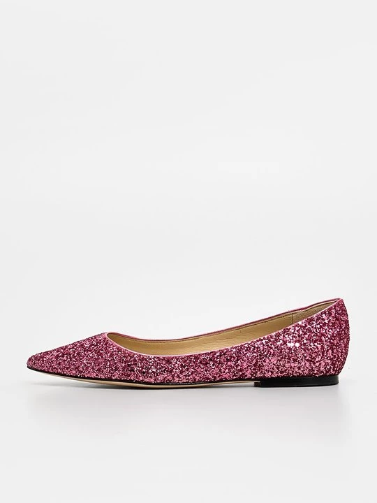 Foto van product Ballerina's Jimmy Choo donkerroze