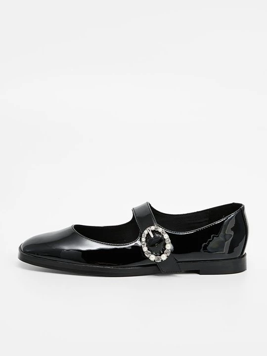Foto van product Ballerina's met enkelbandjes Aldo zwart