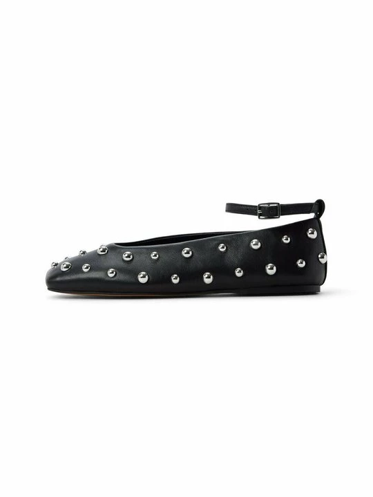 Foto van product Ballerina's met enkelbandjes Aldo zwart