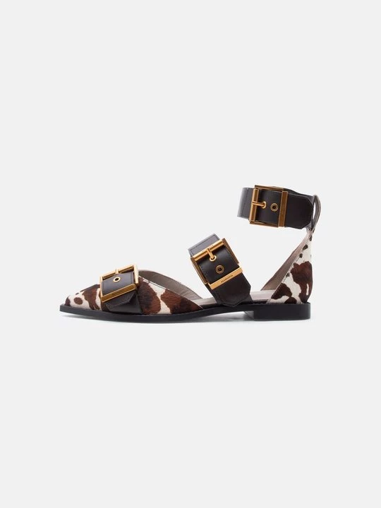 Foto van product Ballerina's met enkelbandjes AllSaints wit