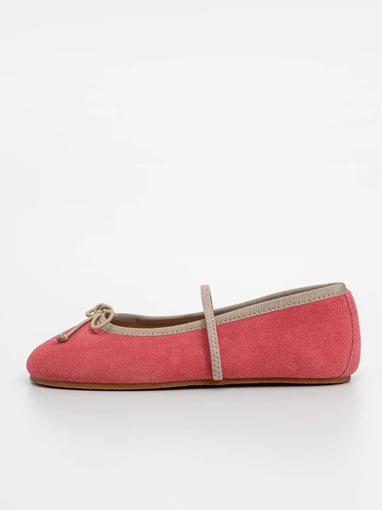 Foto van product Ballerina's met enkelbandjes Bisgaard lichtrood