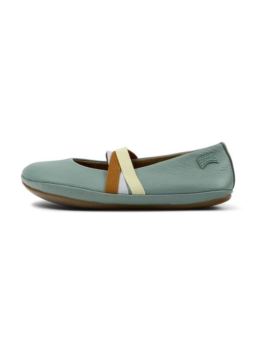 Foto van product Ballerina's met enkelbandjes Camper groen