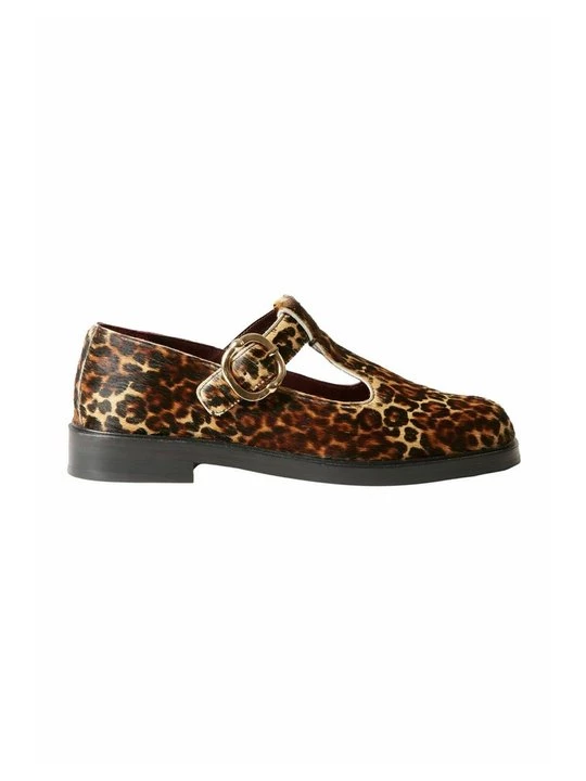 Foto van product Ballerina's met enkelbandjes CLAUDIE PIERLOT bruin