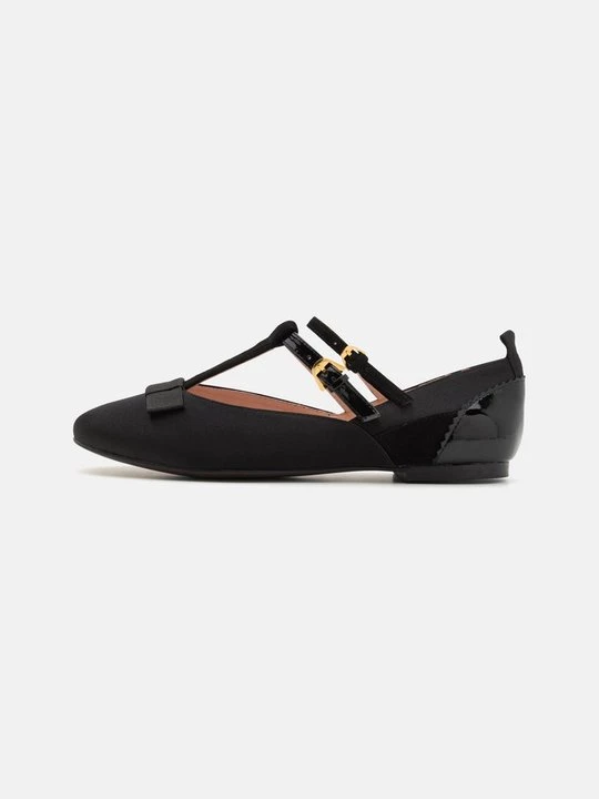 Foto van product Ballerina's met enkelbandjes Coccinelle zwart