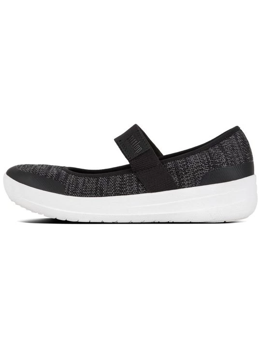 Foto van product Ballerina's met enkelbandjes FitFlop zwart