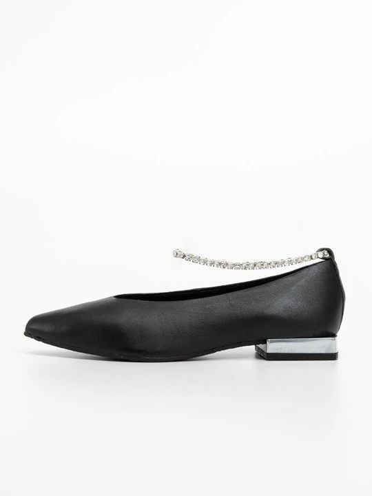 Foto van product Ballerina's met enkelbandjes Gioseppo zwart