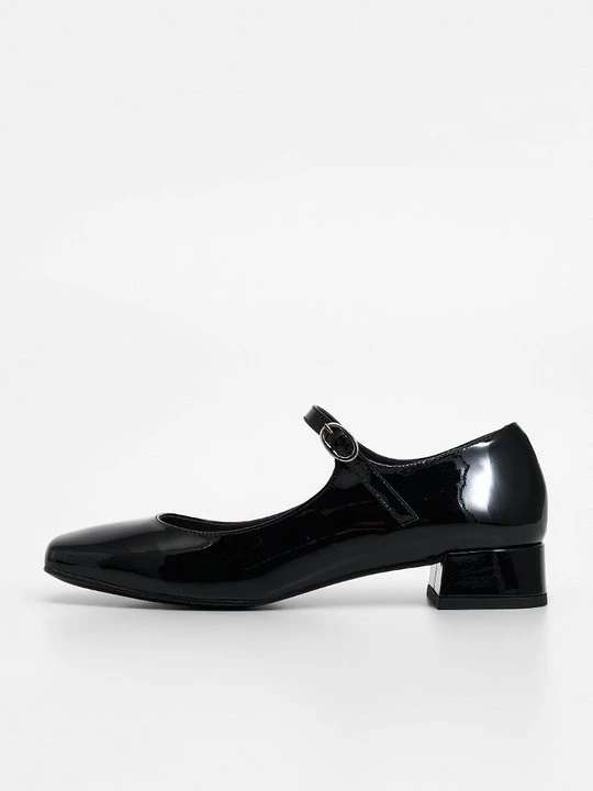 Foto van product Ballerina's met enkelbandjes Jonak zwart