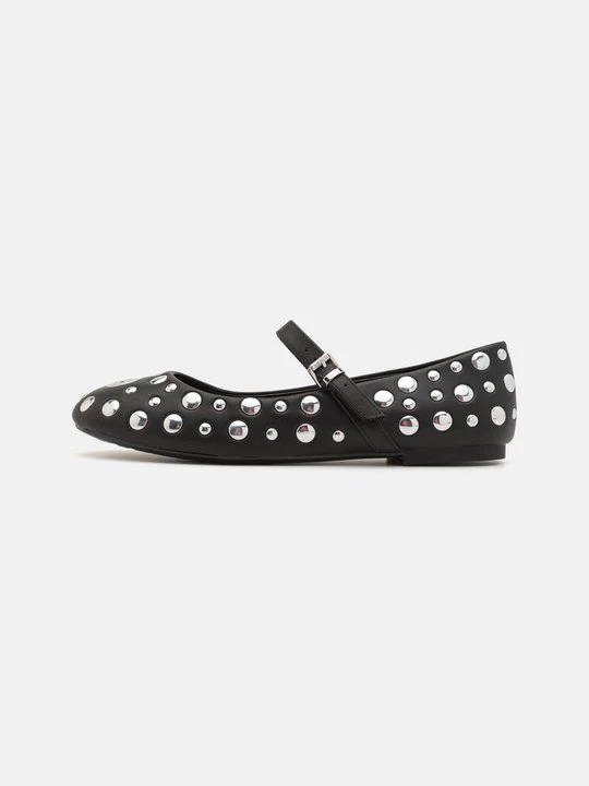 Foto van product Ballerina's met enkelbandjes KARL LAGERFELD zwart
