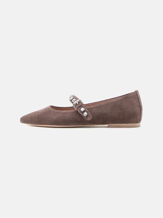 Foto van product Ballerina's met enkelbandjes Kennel & Schmenger grijs