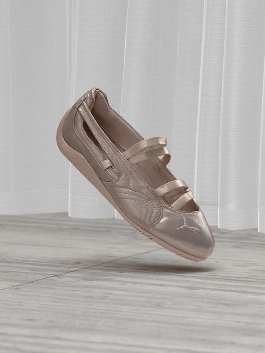 Foto van product Ballerina's met enkelbandjes Puma roze