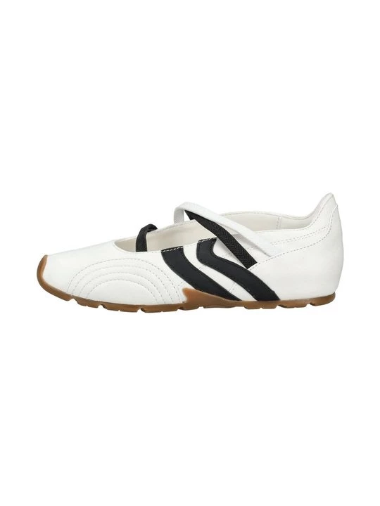 Foto van product Ballerina's met enkelbandjes Steve Madden wit