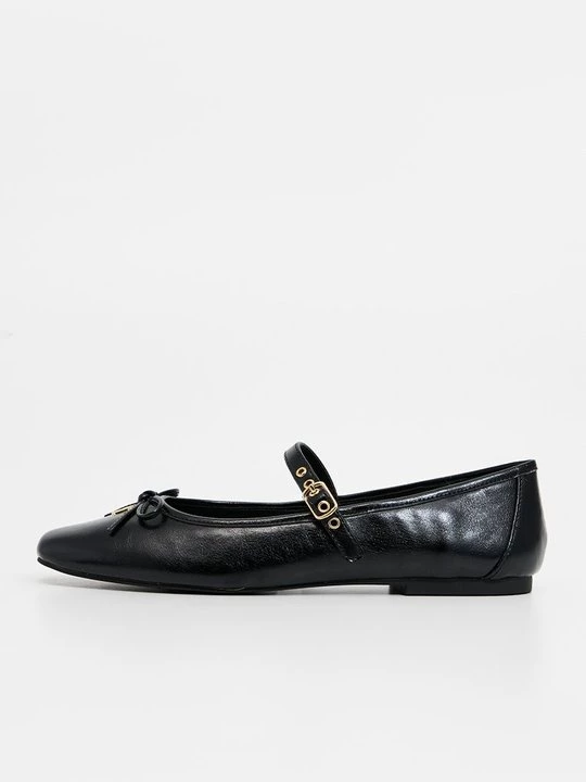 Foto van product Ballerina's met enkelbandjes Steve Madden zwart