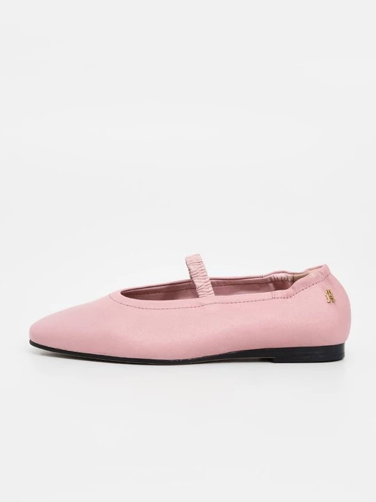 Foto van product Ballerina's met enkelbandjes Tommy Hilfiger roze