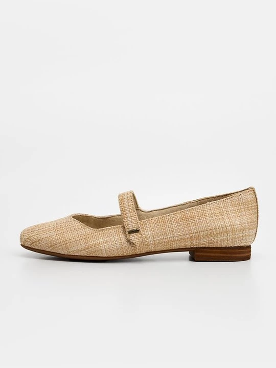 Foto van product Ballerina's met enkelbandjes Toms crème
