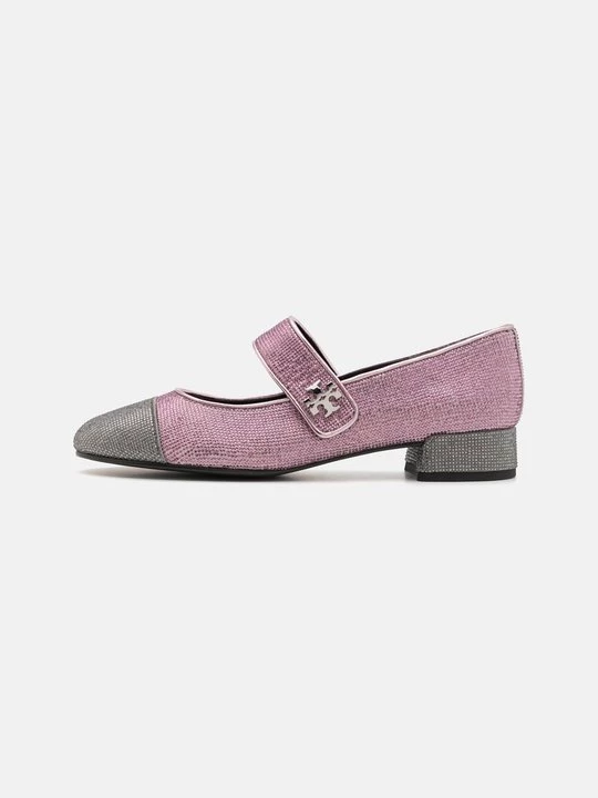 Foto van product Ballerina's met enkelbandjes Tory Burch bordeauxrood