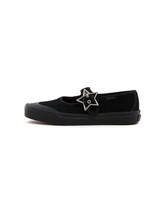 Foto van product Ballerina's met enkelbandjes Vans zwart