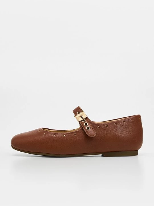 Foto van product Ballerina's Scholl cognac
