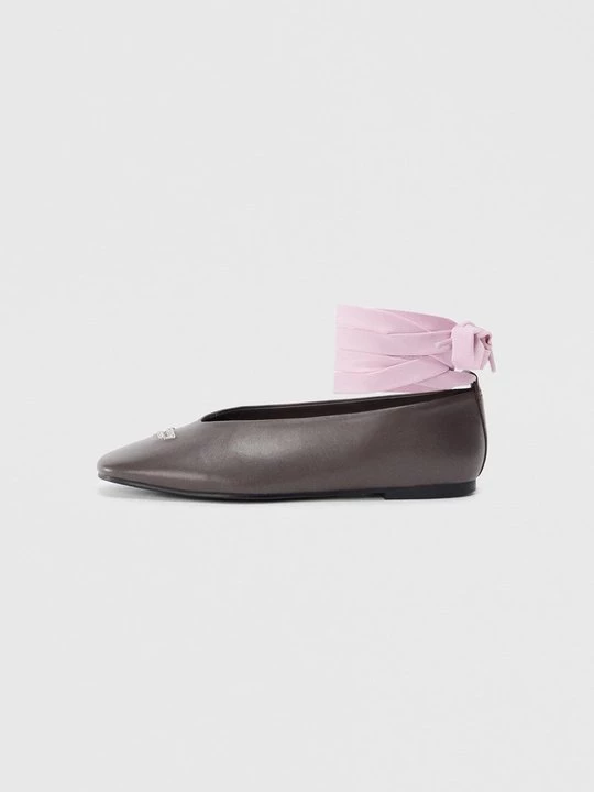 Foto van product Ballerina's Tommy Jeans bruin