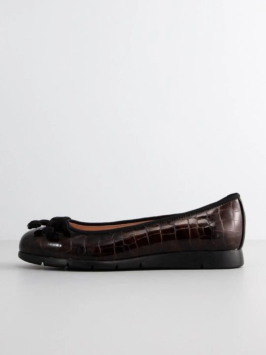 Foto van product Ballerina's Unisa donkerbruin